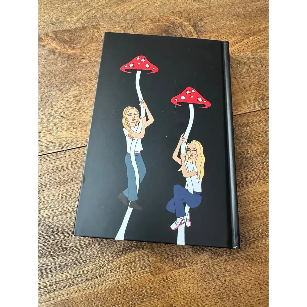 Alice mushrooms the alice daily planner new black and red whimsical wonderland